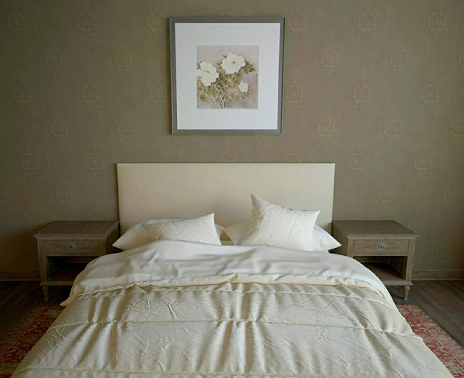 Chambre couleur taupe