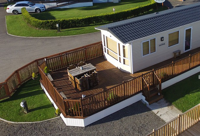 terrasse pour mobil-home