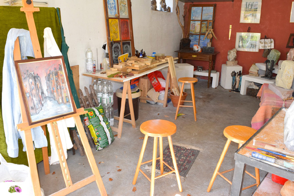 Atelier de peintre