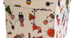 5 idées de rangement avec des boites à chaussures redécorées et recyclées