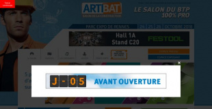 Artibat 2018 : salon de la construction à Rennes (Bruz -35)