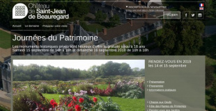 Les Journées du Patrimoine 2018 au Château de Saint-Jean de Beauregard